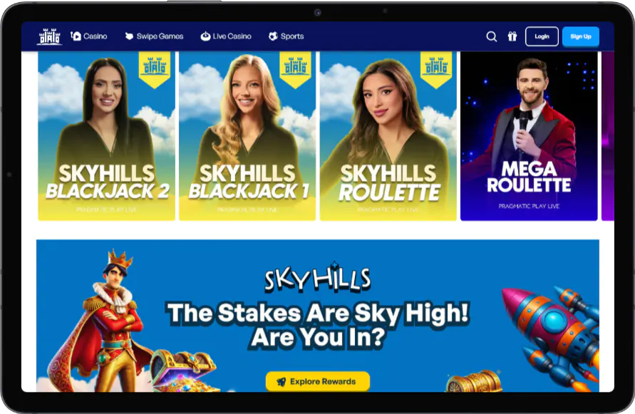 Speel bij Skyhills Casino image 2